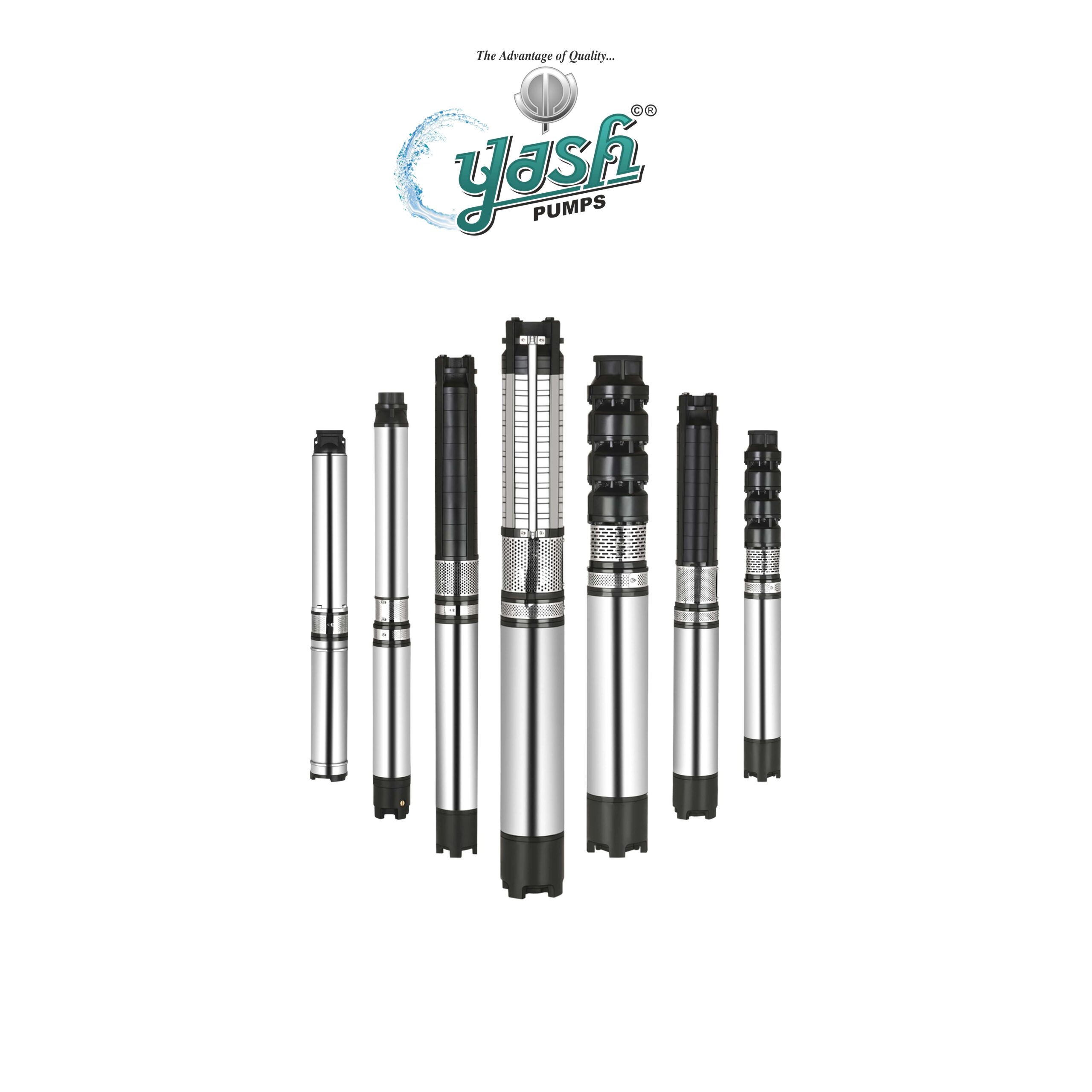 BOREWELL SUBMERSIBLE PUMP SET